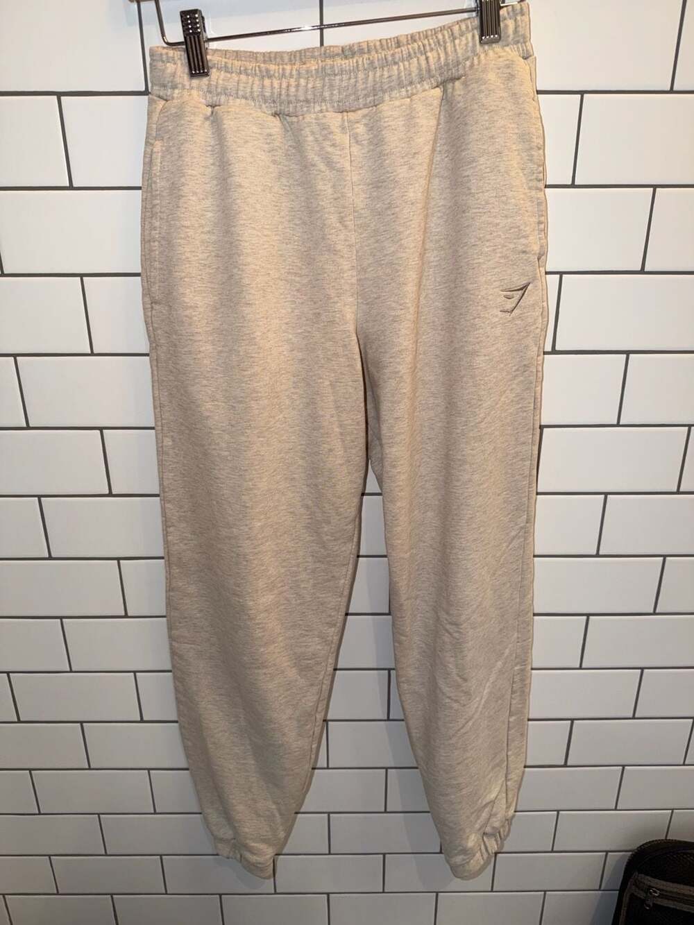 Gymshark Heathered Grey Jogger Sweatpants xs